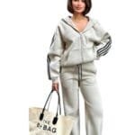 Ensemble bandes avec capuche