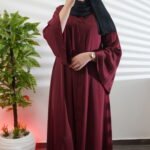 Abaya Simple Élégante – Coupe Fluide & Style Intemporel